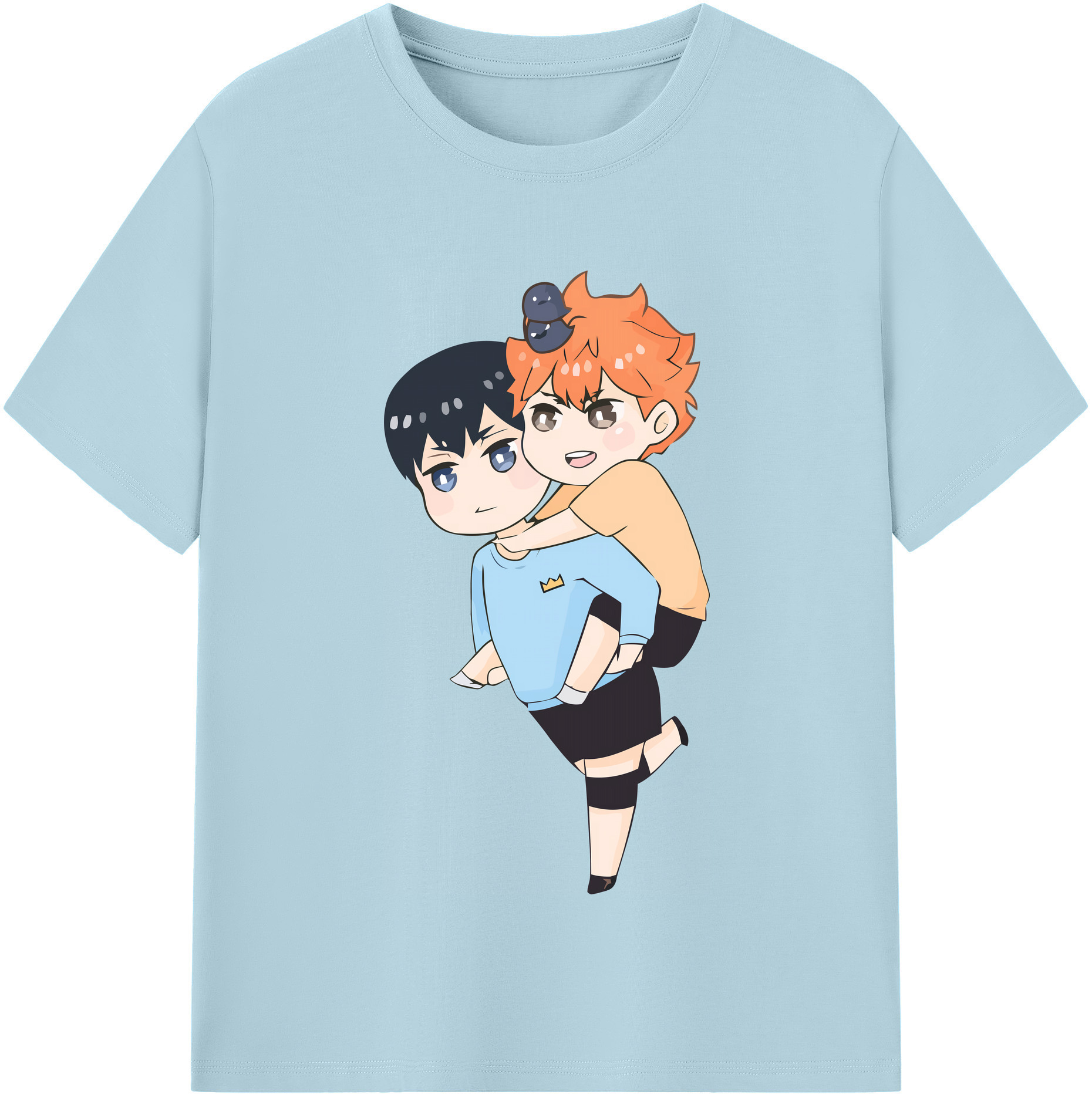 （画像用） ハイキュー!! Haikyu!! 綿100％半袖Tシャツ（フロントプリント）